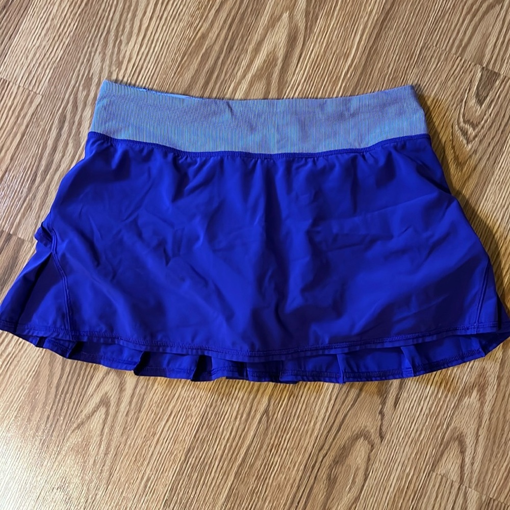 Lululemon Pace Setter Skort, purple, size 6